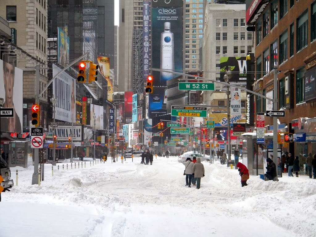 Snow Days Like the Old Snow Days in New York City